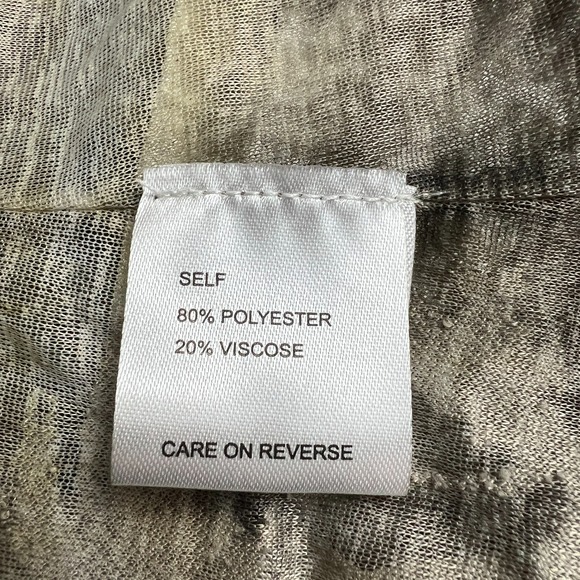 Kamana Cardigan Womens L Open Floral Velvet Burnout Forest Fairy Boho Festival - Picture 14 of 16